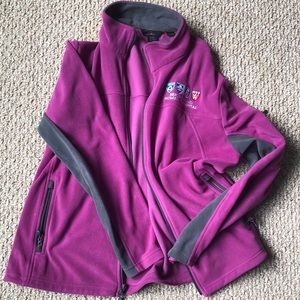 North End Fleece Zipper Jacket size XL womens